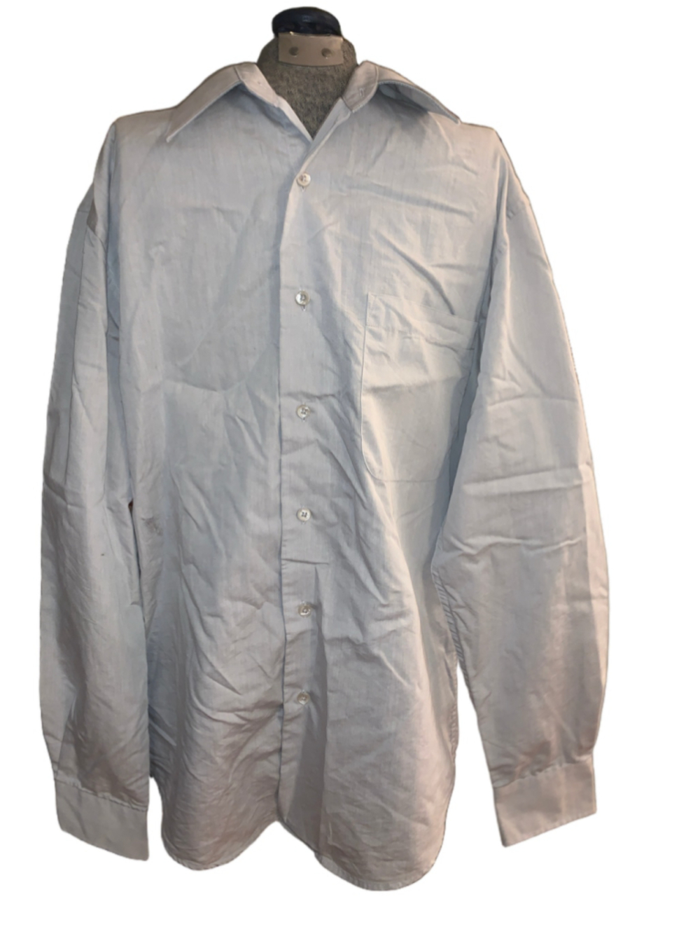 Men's Pierre Cardin Dress Shirt, Size 14.5, Grey